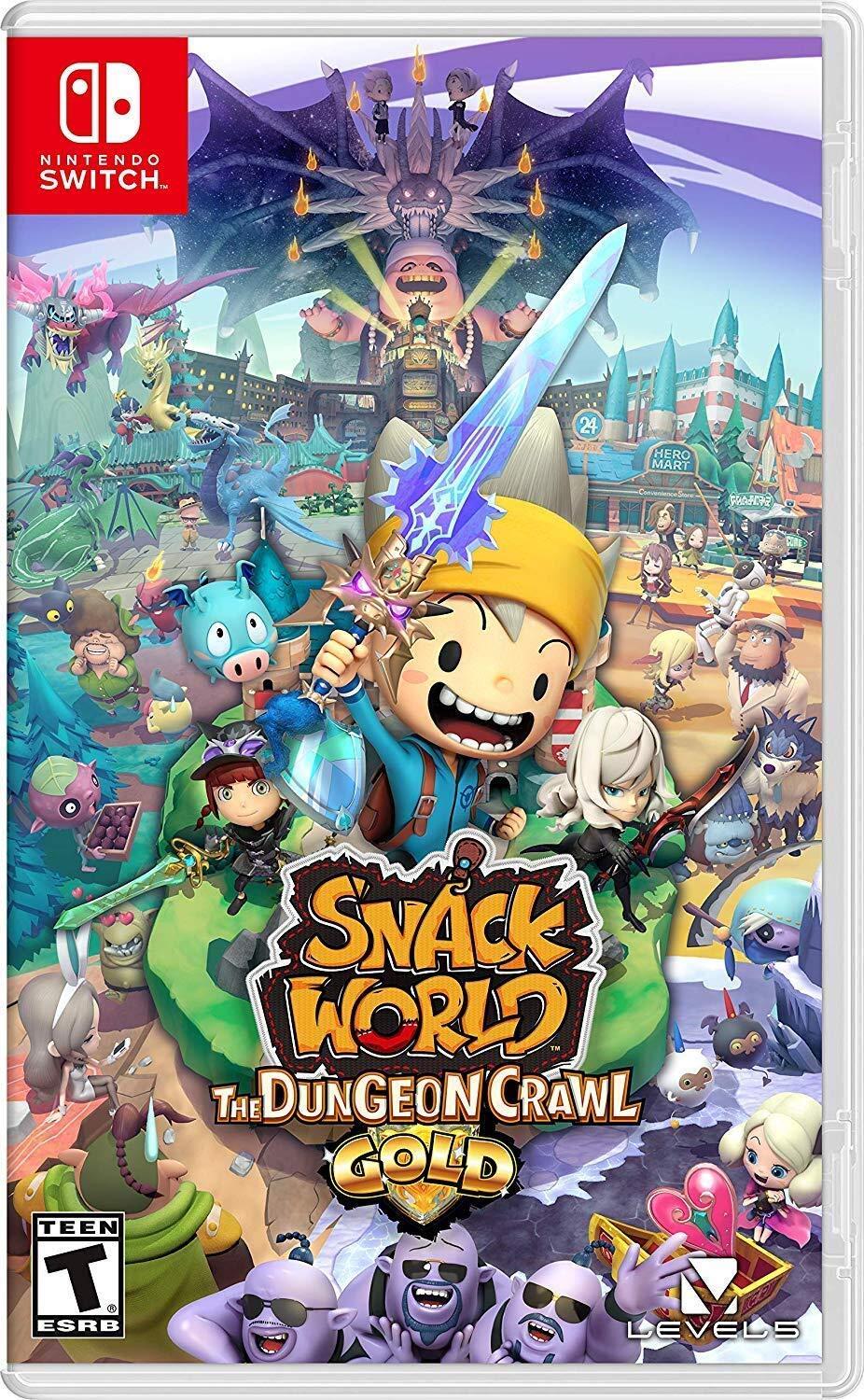 Nexwave Video Games Inc. - Snack World: The Dungeon Crawl Gold - Video Game - Nintendo Switch