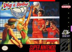 Nexwave Video Games Inc. - Dig and Spike Volleyball - Video Game - Super Nintendo