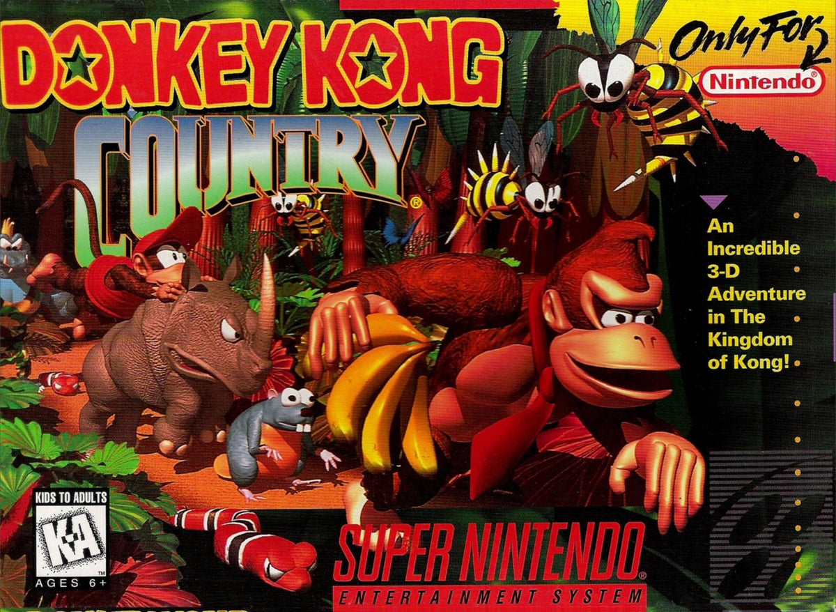 Nexwave Video Games Inc. - Donkey Kong Country - Video Game - Super Nintendo