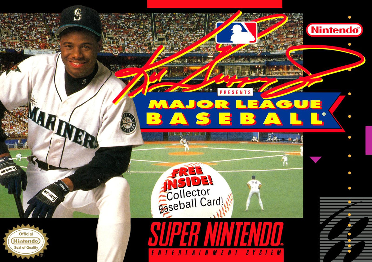 Nexwave Video Games Inc. - Ken Griffey Jr Major League Baseball - Video Game - Super Nintendo