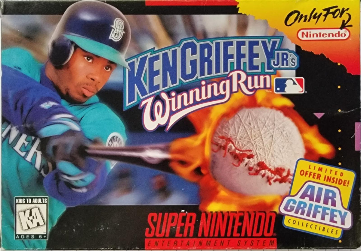 Nexwave Video Games Inc. - Ken Griffey Jr's Winning Run - Video Game - Super Nintendo