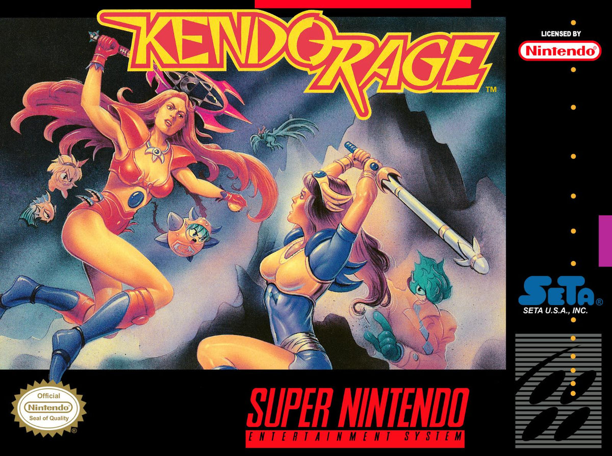 Nexwave Video Games Inc. - Kendo Rage - Video Game - Super Nintendo