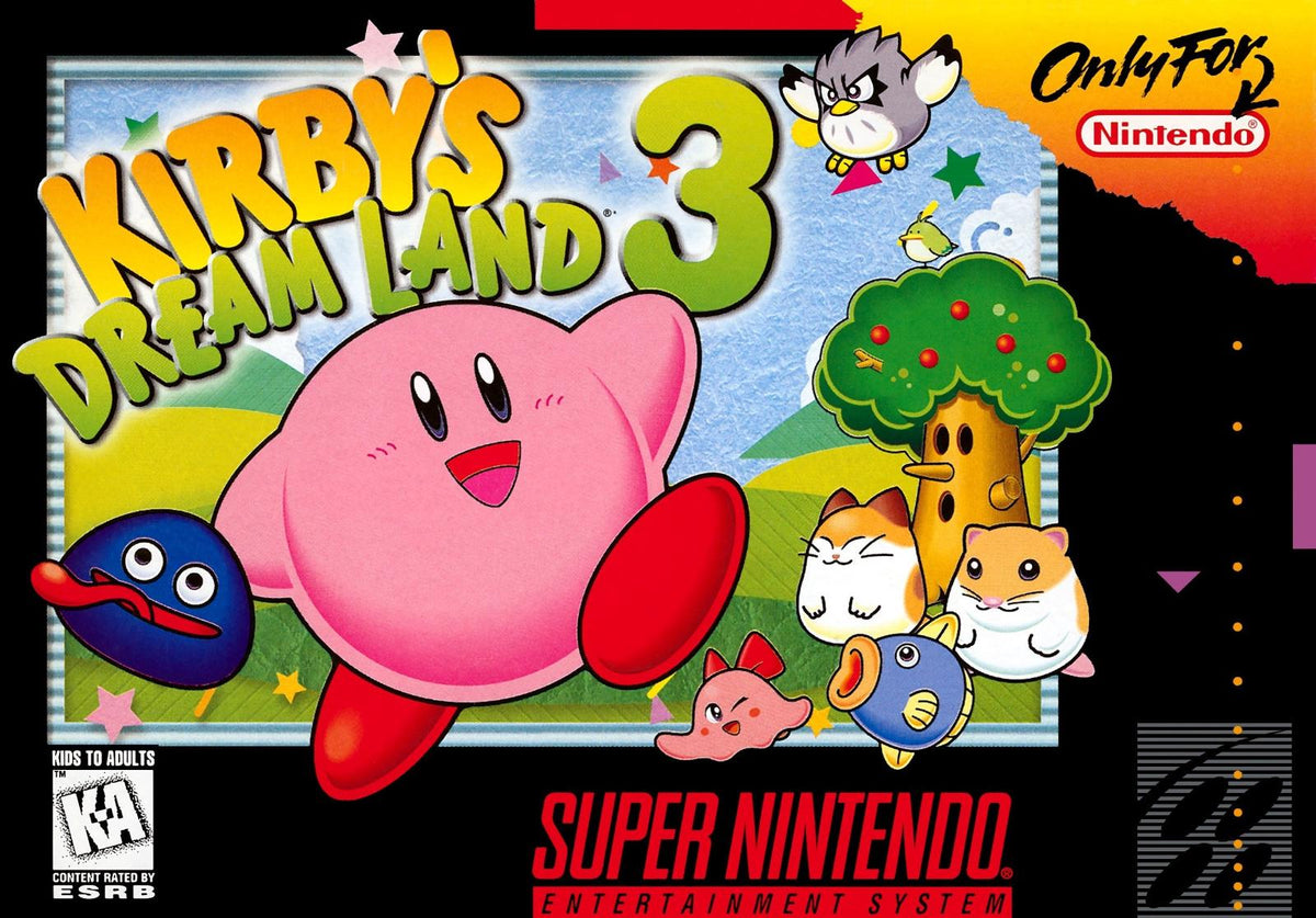 Nexwave Video Games Inc. - Kirby's Dream Land 3 - Video Game - Super Nintendo
