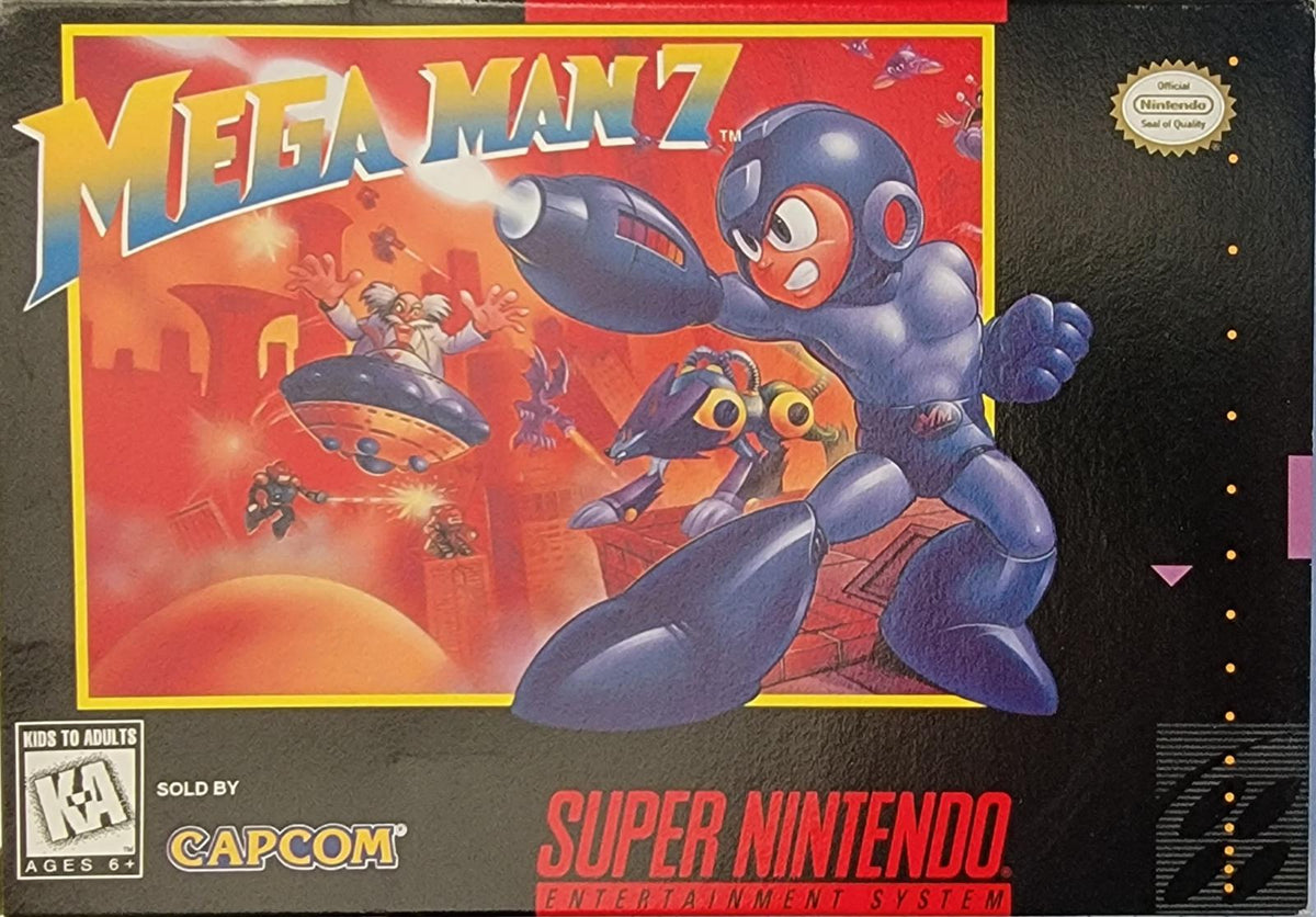 Nexwave Video Games Inc. - Mega Man 7 - Video Game - Super Nintendo