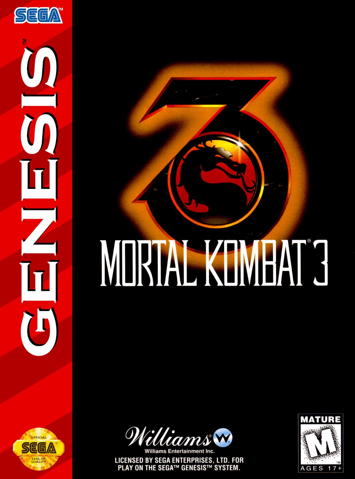 Nexwave Video Games Inc. - Mortal Kombat 3 - Video Game - Sega Genesis