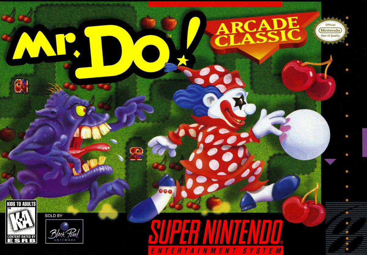 Nexwave Video Games Inc. - Mr. Do! - Video Game - Super Nintendo