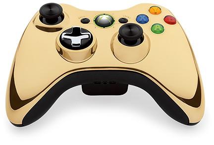 Gold Xbox 360 Wireless Controller - Xbox 360