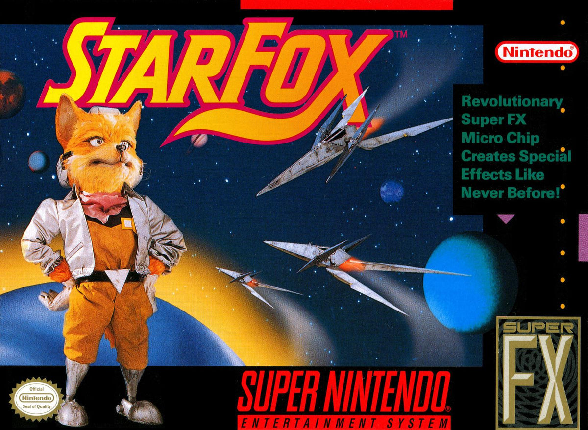 Nexwave Video Games Inc. - Star Fox - Video Game - Super Nintendo