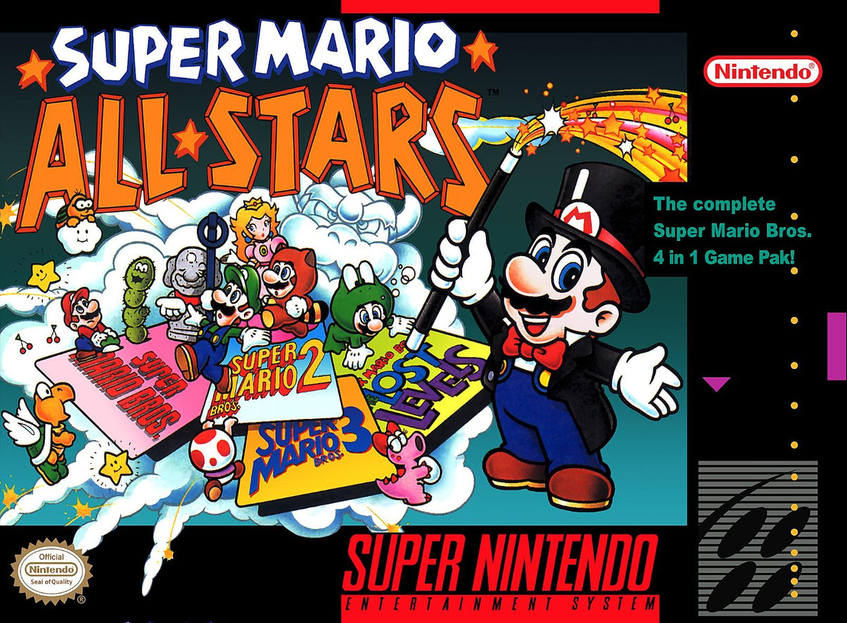 Nexwave Video Games Inc. - Super Mario All-Stars - Video Game - Super Nintendo