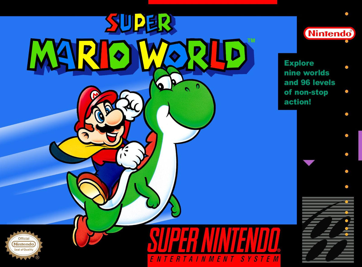 Nexwave Video Games Inc. - Super Mario World - Video Game - Super Nintendo