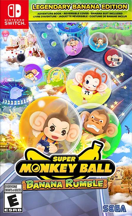 Nexwave Video Games Inc. - Super Monkey Ball: Banana Rumble [Legendary Banana Edition] - Video Game - Nintendo Switch