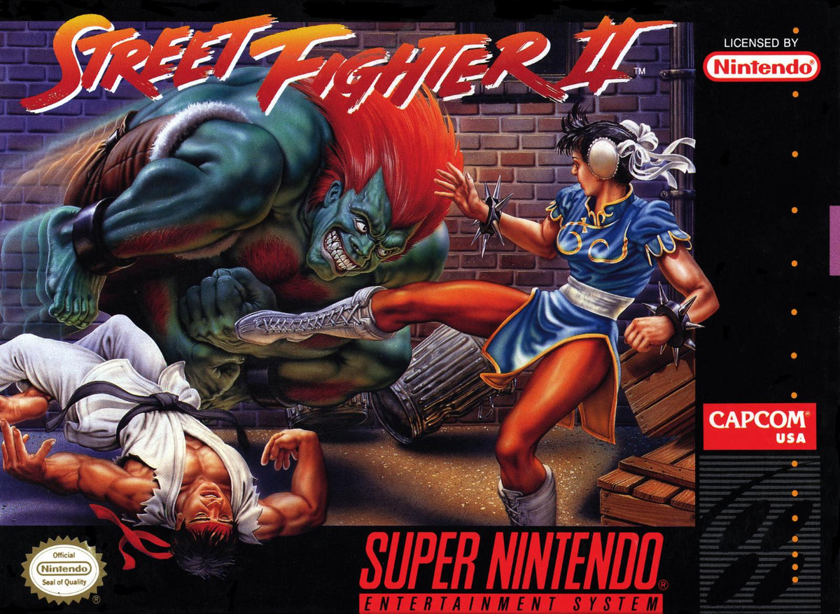 Nexwave Video Games Inc. - Street Fighter II - Video Game - Super Nintendo
