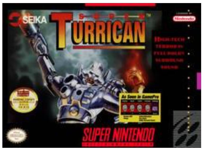 Nexwave Video Games Inc. - Super Turrican - Video Game - Super Nintendo
