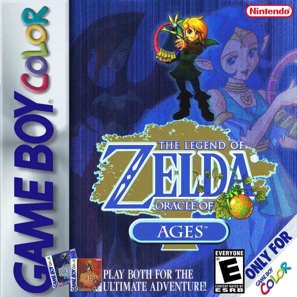 Zelda: Oracle Of Ages [1st Print Foil Box] - GameBoy Color