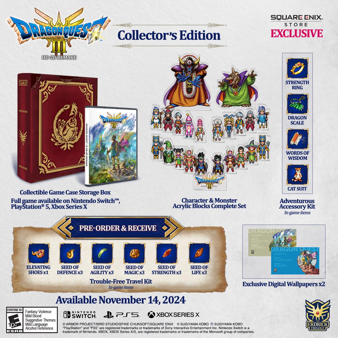 Dragon Quest III HD-2D Remake [Collector's Edition] - Nintendo Switch