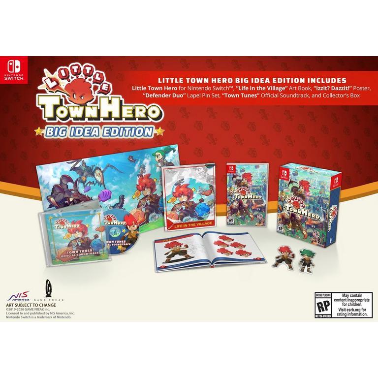 Nexwave Video Games Inc. - Little Town Hero [Big Idea Edition] - Video Game - Nintendo Switch