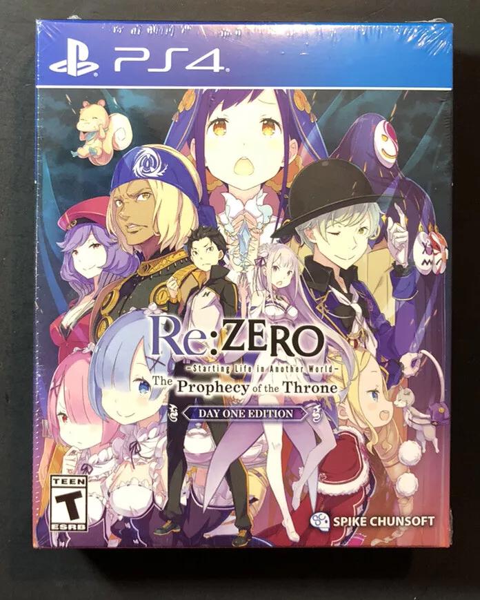 Nexwave Video Games Inc. - Re:ZERO - Starting Life In Another World: The Prophecy Of The Throne [Day One Edition] - Video Game - Playstation 4
