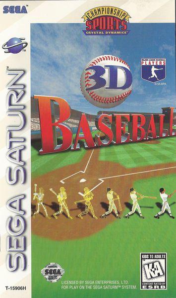 Nexwave Video Games Inc. - 3D Baseball - Video Game - Sega Saturn