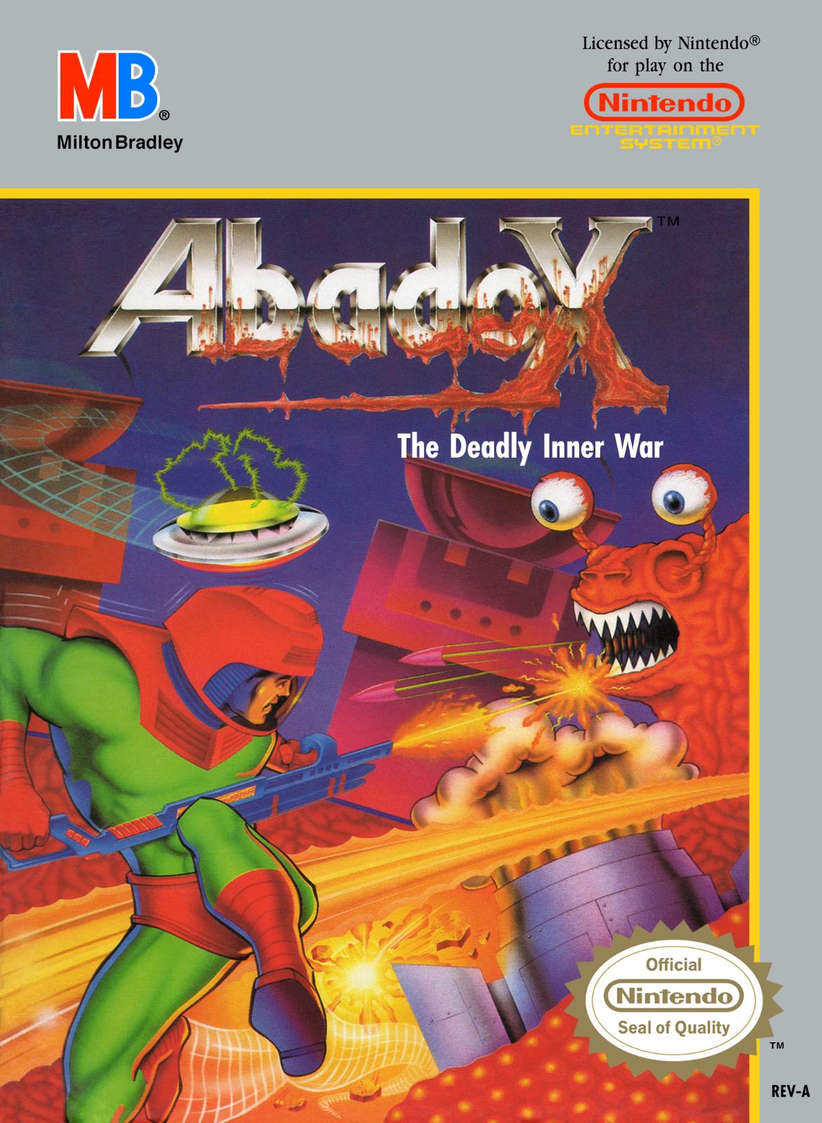 Nexwave Video Games Inc. - Abadox - Video Game - NES