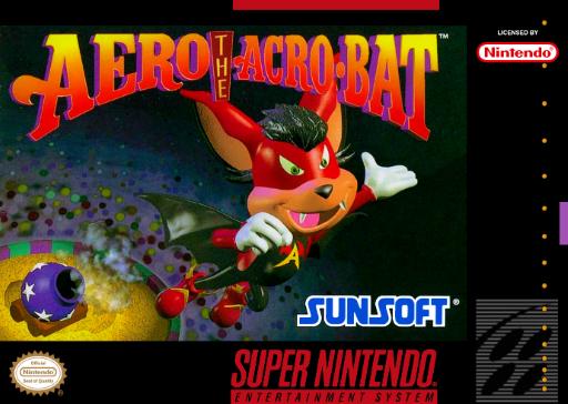 Nexwave Video Games Inc. - Aero the Acro-Bat - Video Game - Super Nintendo