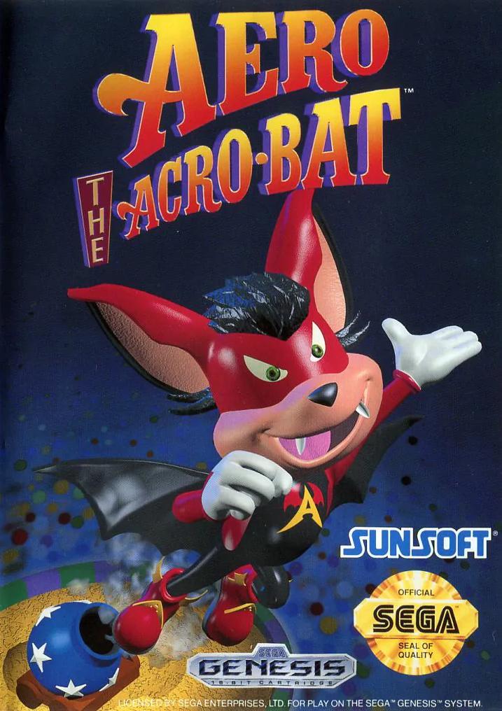 Nexwave Video Games Inc. - Aero the Acro-Bat - Video Game - Sega Genesis