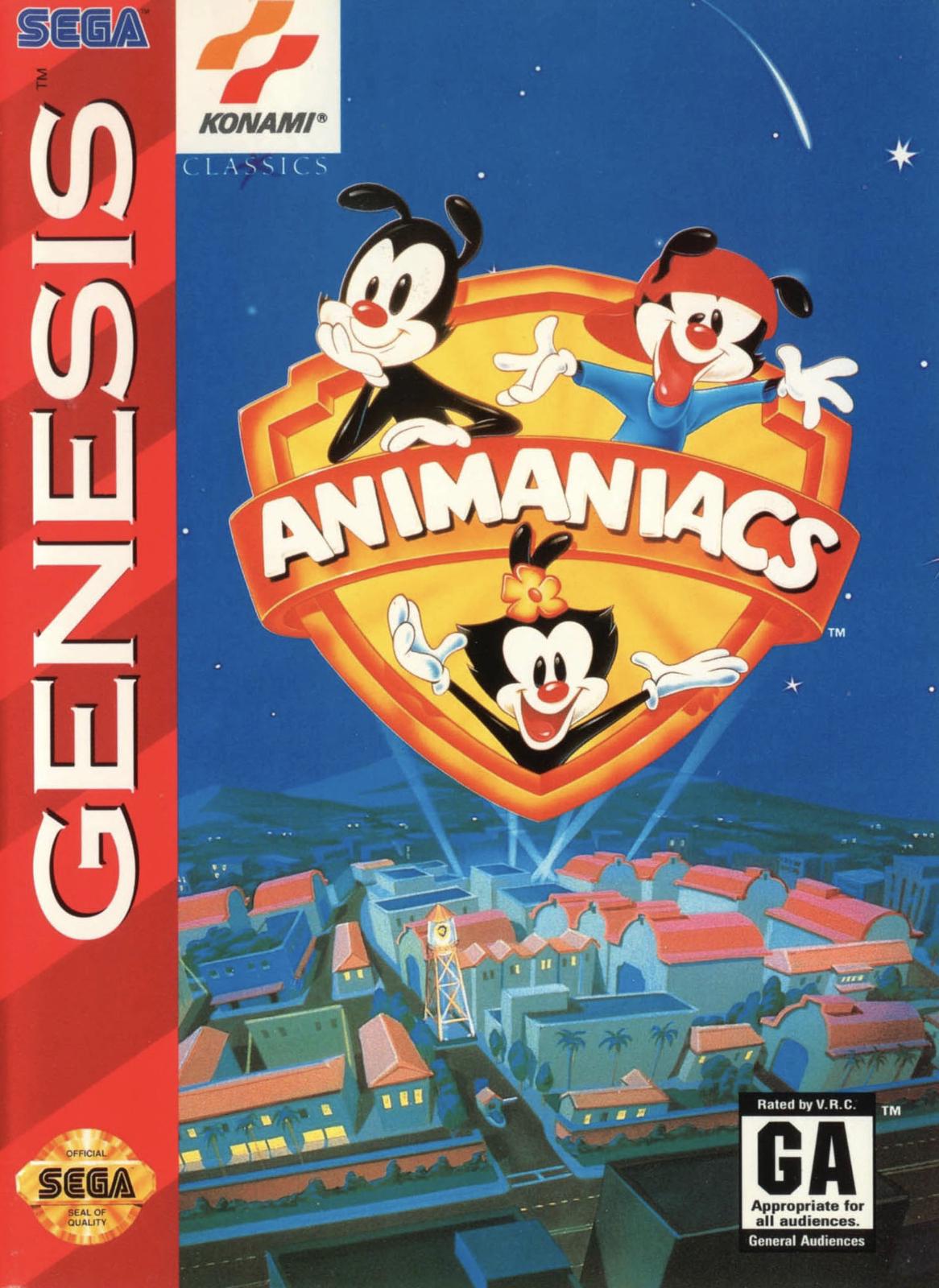 Nexwave Video Games Inc. - Animaniacs - Video Game - Sega Genesis
