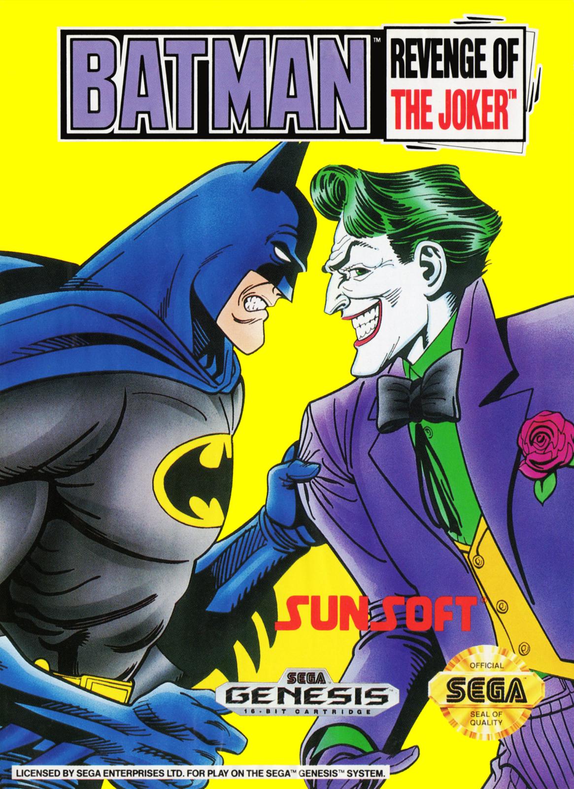 Nexwave Video Games Inc. - Batman Revenge of the Joker - Video Game - Sega Genesis