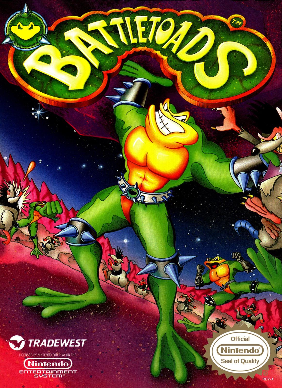 Nexwave Video Games Inc. - Battletoads - Video Game - NES