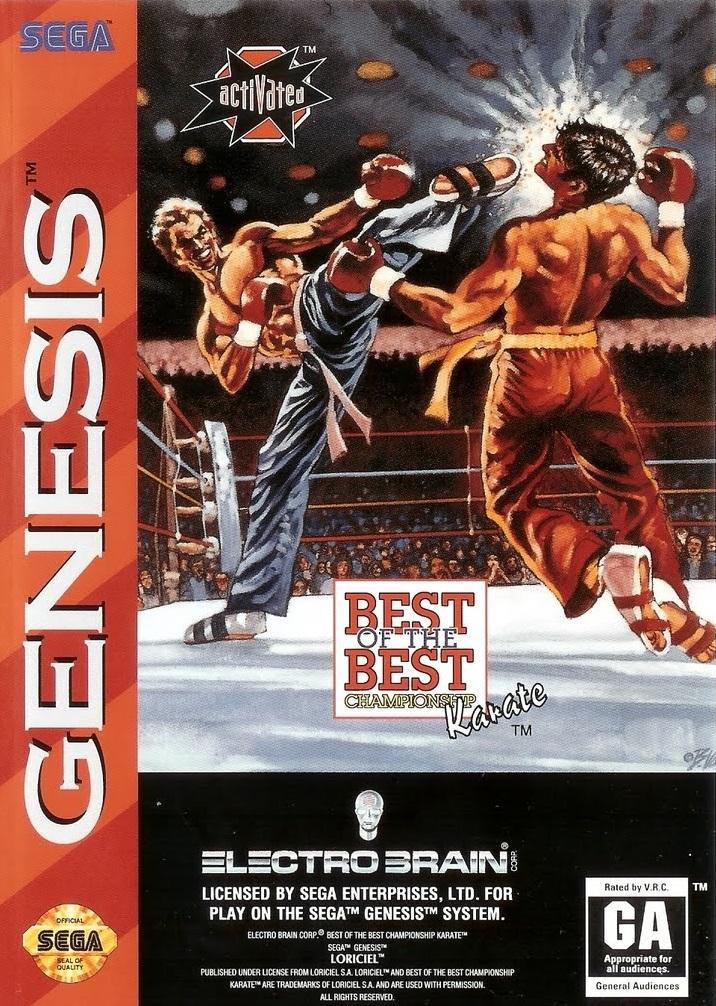 Nexwave Video Games Inc. - Best of the Best Championship Karate - Video Game - Sega Genesis