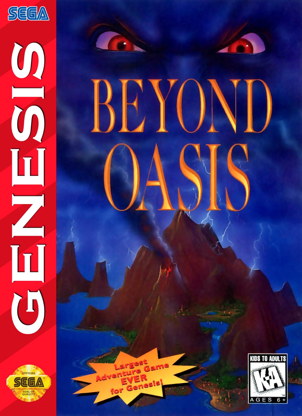 Nexwave Video Games Inc. - Beyond Oasis - Video Game - Sega Genesis
