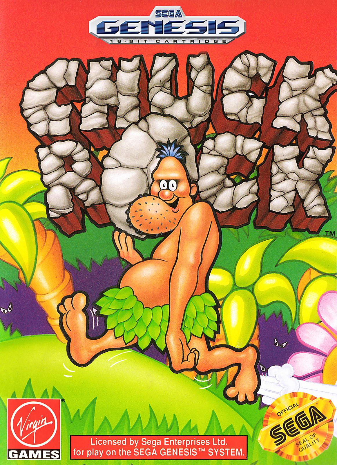 Nexwave Video Games Inc. - Chuck Rock - Video Game - Sega Genesis