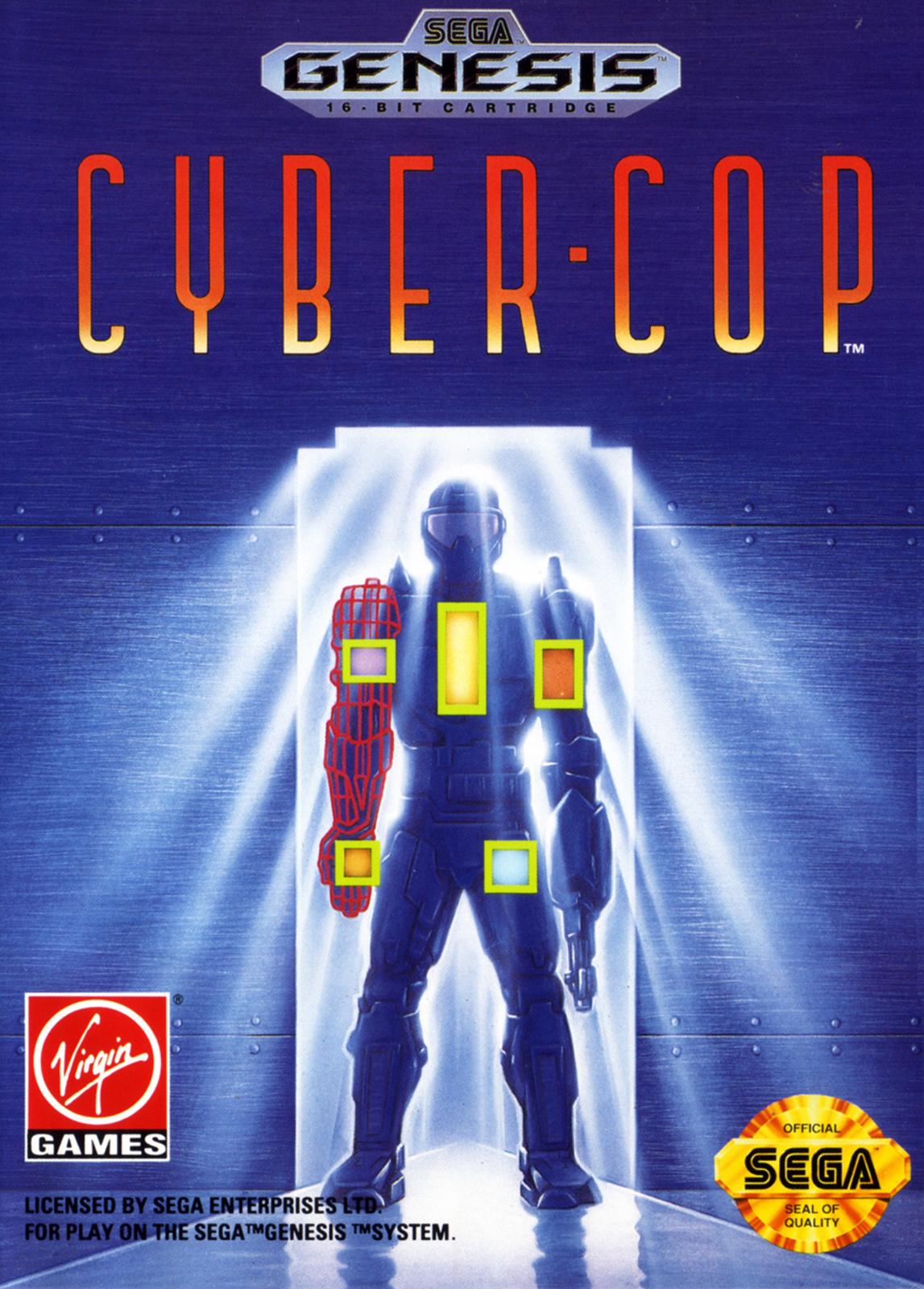 Nexwave Video Games Inc. - Cyber-Cop - Video Game - Sega Genesis