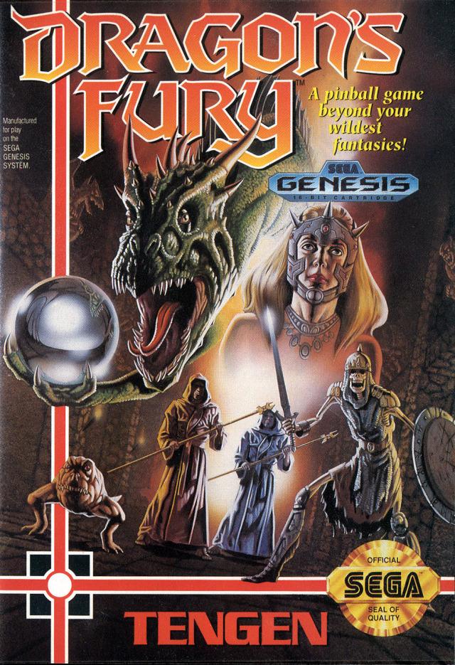 Nexwave Video Games Inc. - Dragon's Fury - Video Game - Sega Genesis