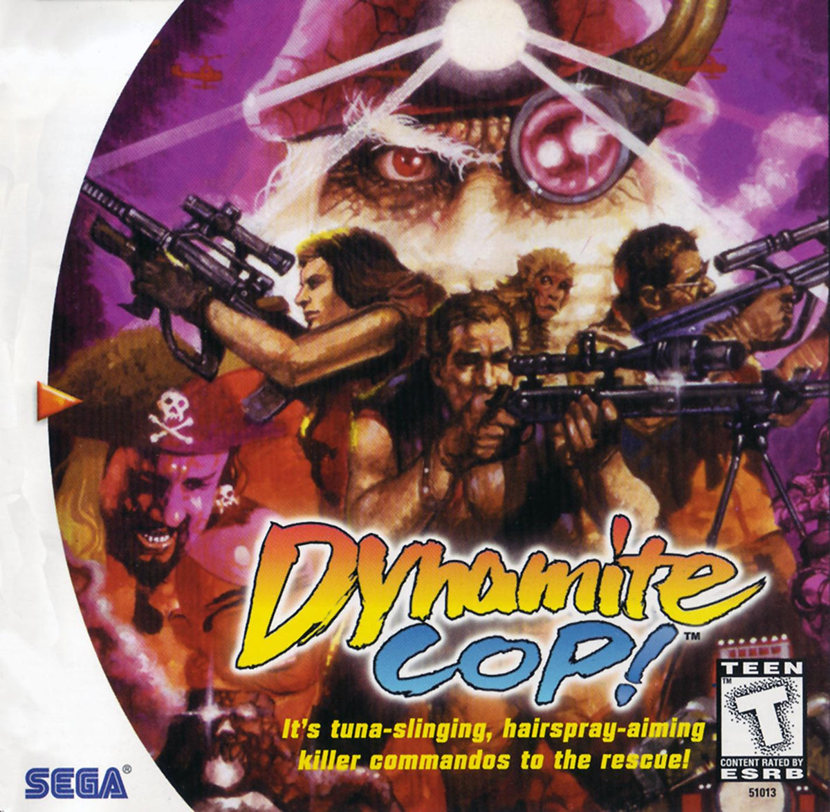 Nexwave Video Games Inc. - Dynamite Cop - Video Game - Sega Dreamcast