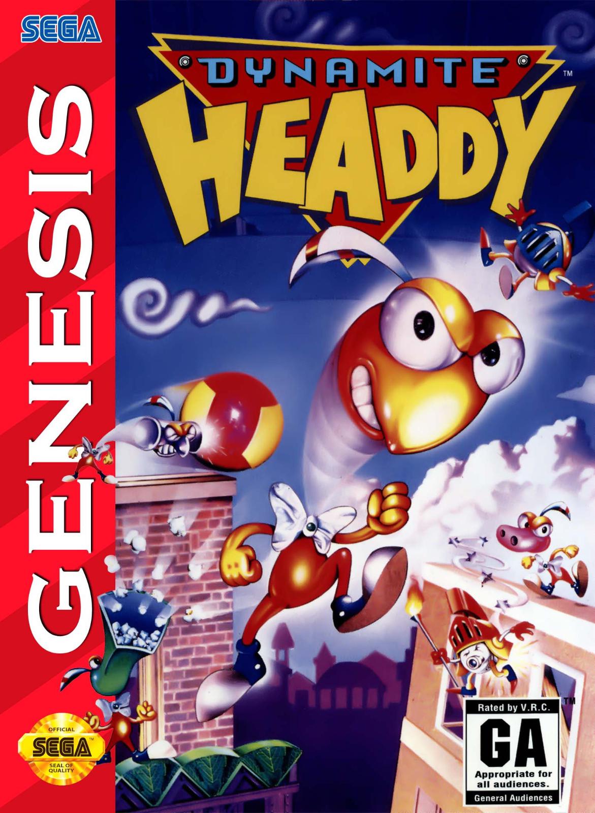 Nexwave Video Games Inc. - Dynamite Headdy - Video Game - Sega Genesis