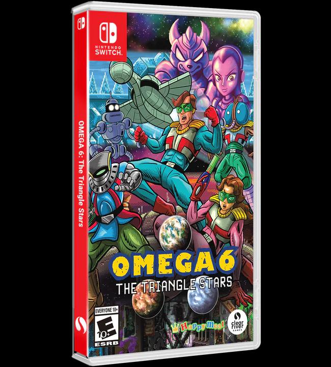 Nexwave Video Games Inc. - Omega 6: The Triangle Stars - Video Game - Nintendo Switch