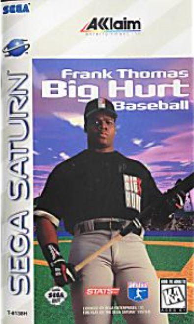 Nexwave Video Games Inc. - Frank Thomas Big Hurt Baseball - Video Game - Sega Saturn