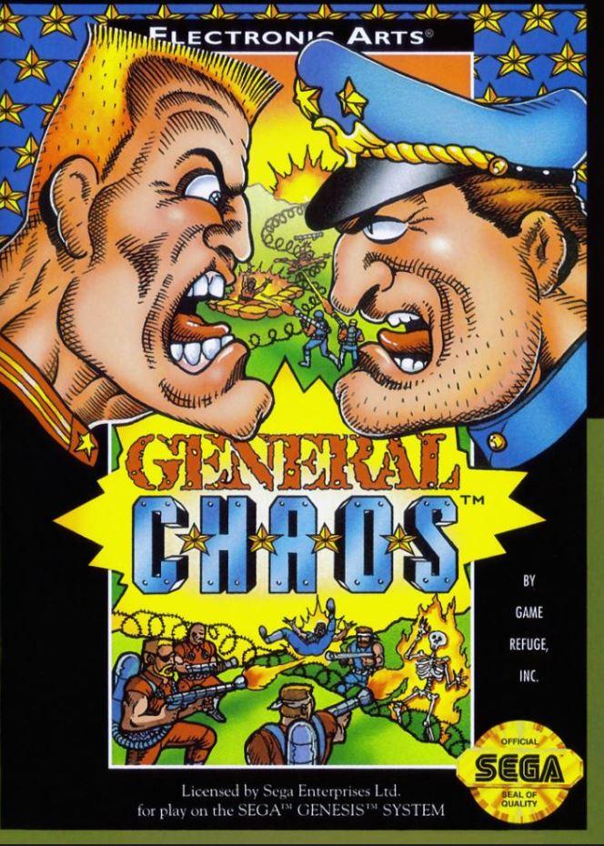 Nexwave Video Games Inc. - General Chaos - Video Game - Sega Genesis