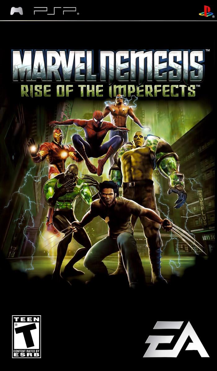 Nexwave Video Games Inc. - Marvel Nemesis Rise of the Imperfects - Video Game - PSP