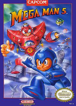 Nexwave Video Games Inc. - Mega Man 5 - Video Game - NES