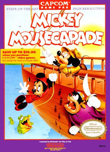 Nexwave Video Games Inc. - Mickey Mousecapade - Video Game - NES