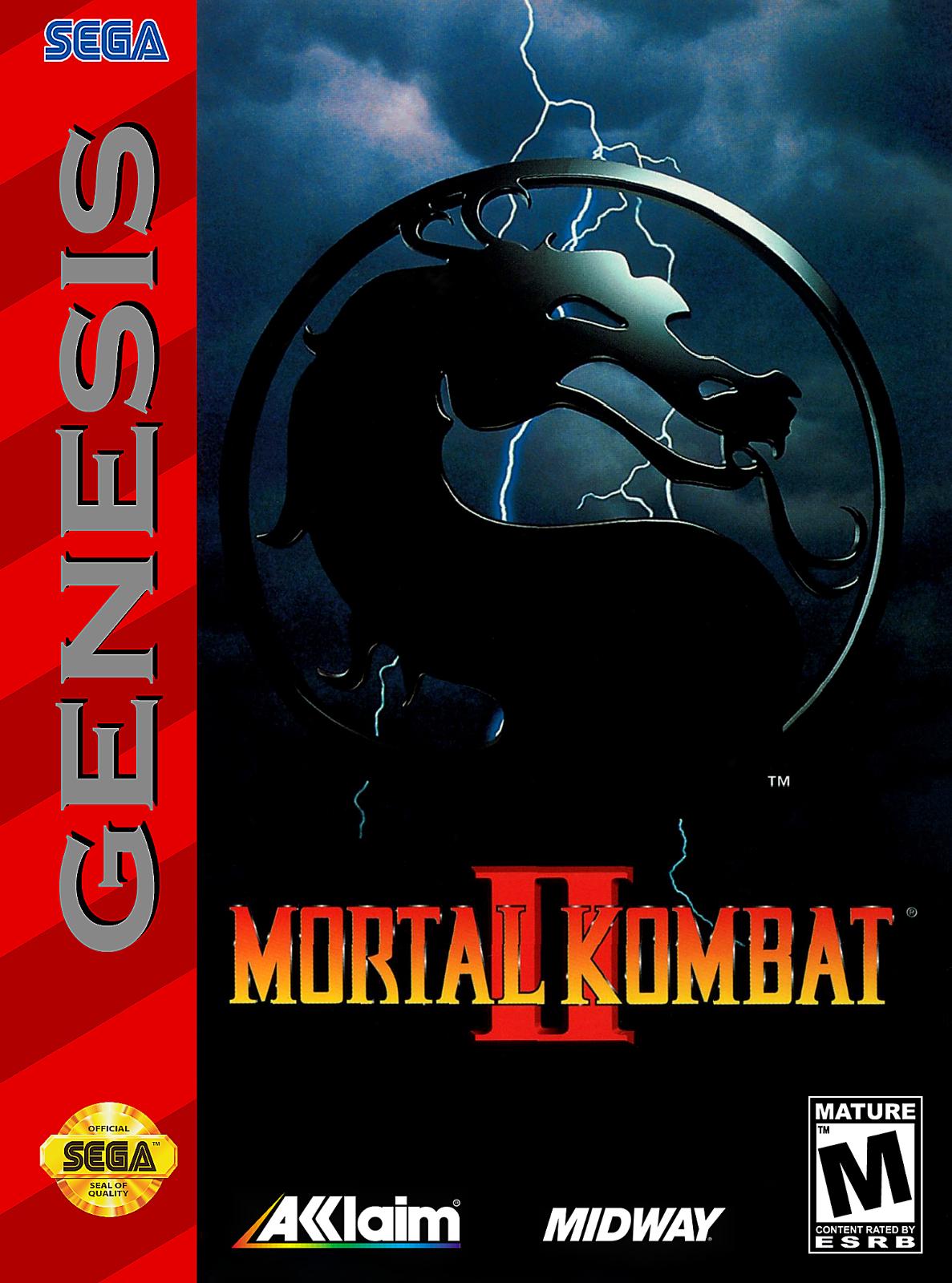 Nexwave Video Games Inc. - Mortal Kombat II - Video Game - Sega Genesis