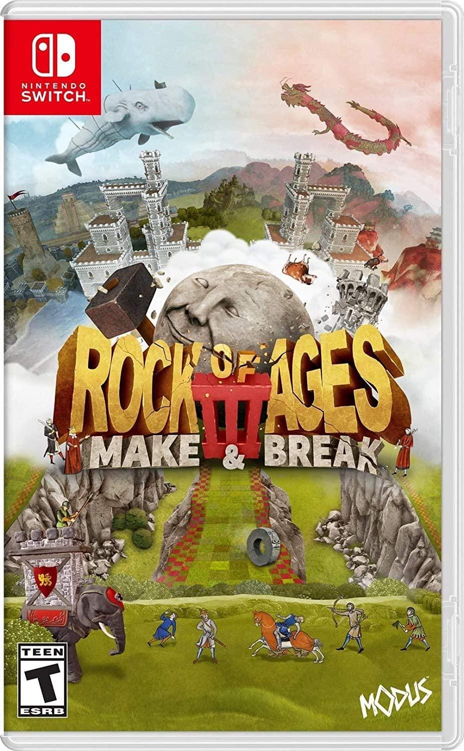 Nexwave Video Games Inc. - Rock of Ages III: Make & Break - Video Game - Nintendo Switch
