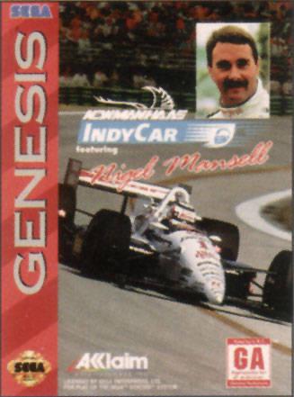 Nexwave Video Games Inc. - Newman-Haas IndyCar - Video Game - Sega Genesis