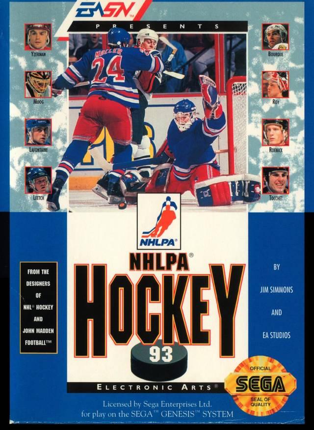 Nexwave Video Games Inc. - NHLPA Hockey '93 - Video Game - Sega Genesis