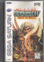 Nexwave Video Games Inc. - Romance of the Three Kingdoms IV Wall of Fire - Video Game - Sega Saturn