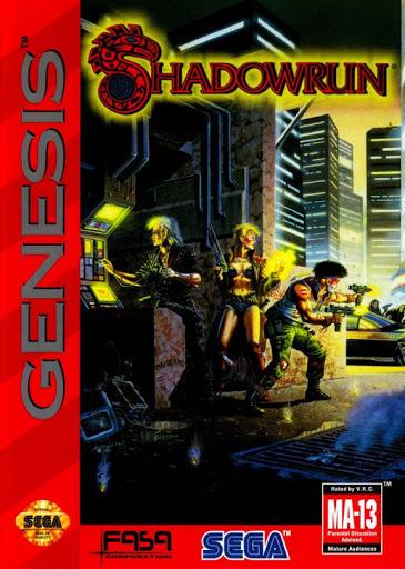 Nexwave Video Games Inc. - Shadowrun - Video Game - Sega Genesis