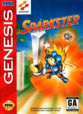 Nexwave Video Games Inc. - Sparkster - Video Game - Sega Genesis