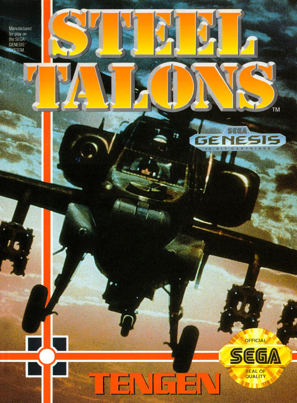 Nexwave Video Games Inc. - Steel Talons - Video Game - Sega Genesis