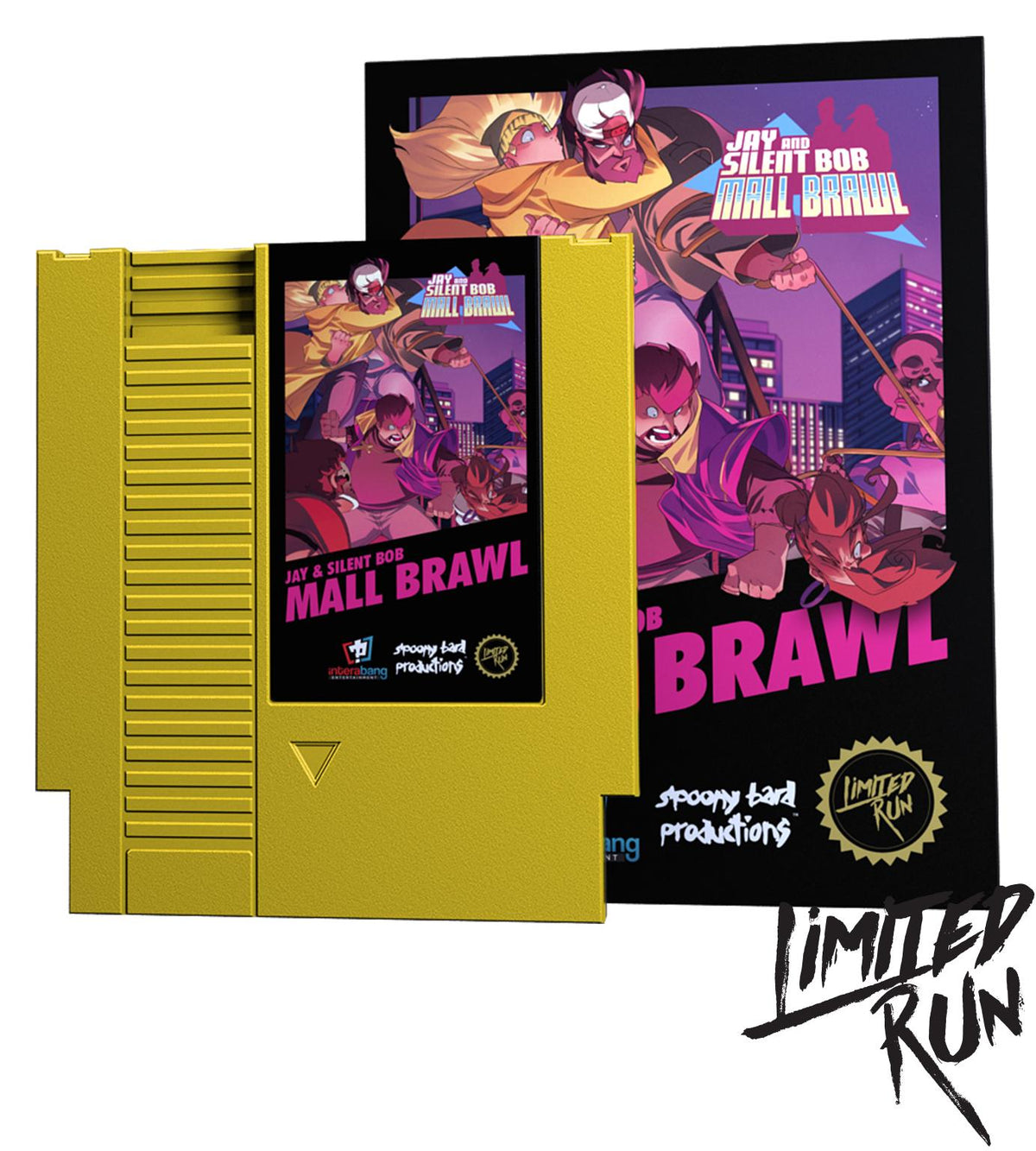 Nexwave Video Games Inc. - Jay and Silent Bob Mall Brawl [Homebrew] - Video Game - NES
